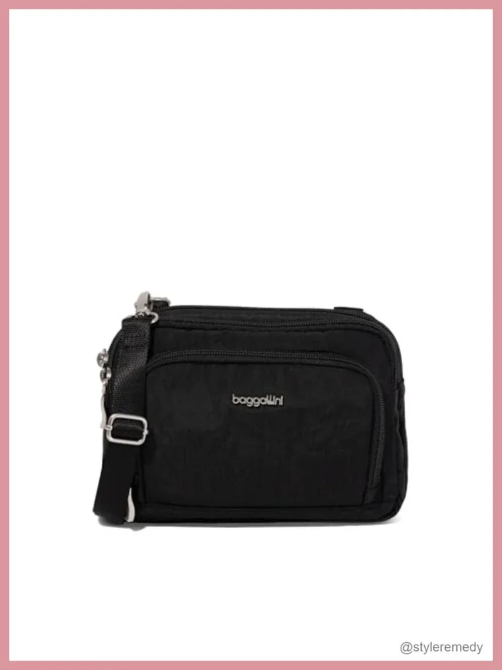 EMF Blocking Crossbody Travel Purse RFID Wallet